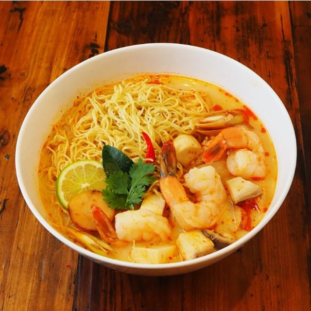 Tom Yum Noodle Soup.