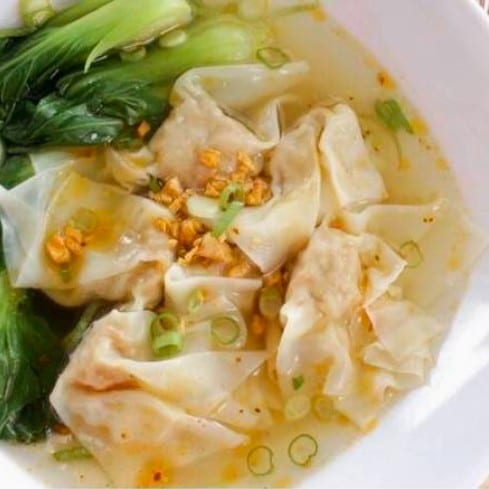 Wonton Soup (Mixed Chicken & Shrimp).